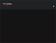Tablet Screenshot of abbascimen.com